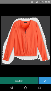 Screenshot redoute app 1