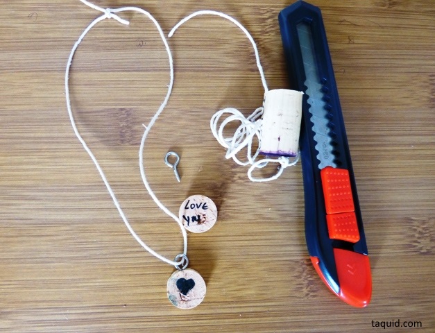 taquid férias de verão pendente de cortiça